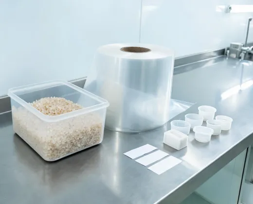 packaging polymer resin line