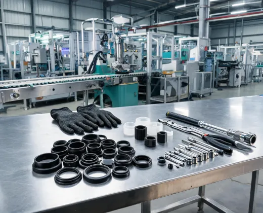 industrial automation elastomer parts